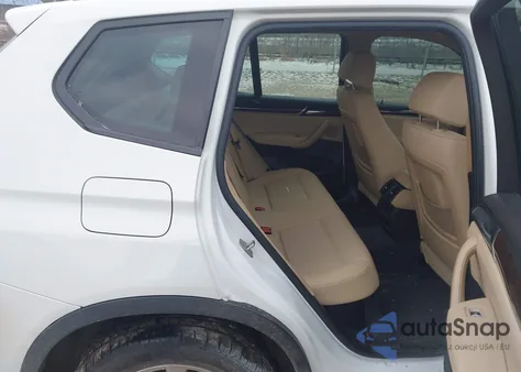 2017 BMW X3 xDrive28I from USA, damaged, VIN 5UXWX9C30H0W74028